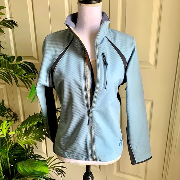 Isis Jackets & Blazers - ISIS blue wind & weather resistant jacket